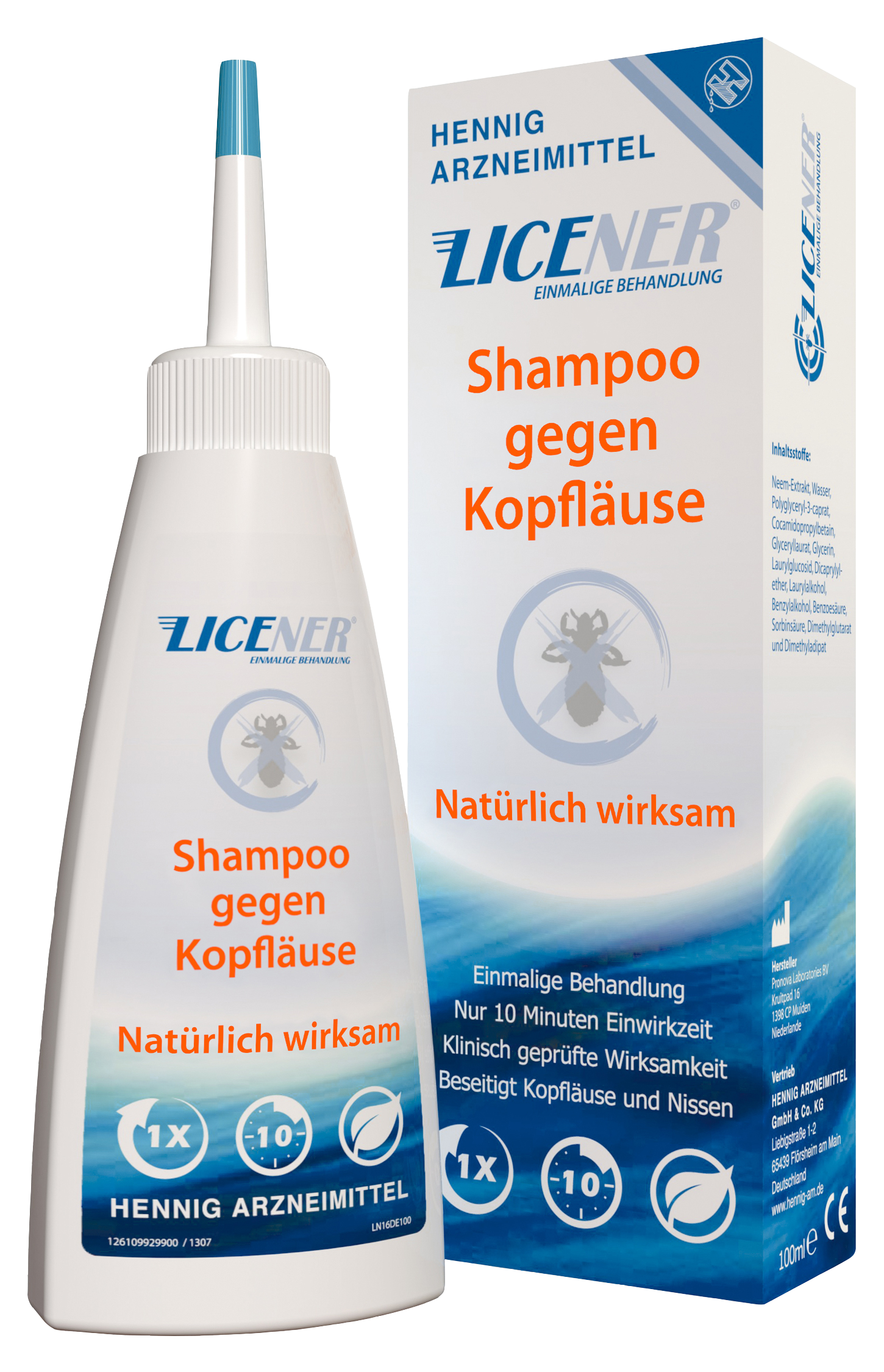 Licener® Shampoo gegen Nissen - HENNIG ARZNEIMITTEL