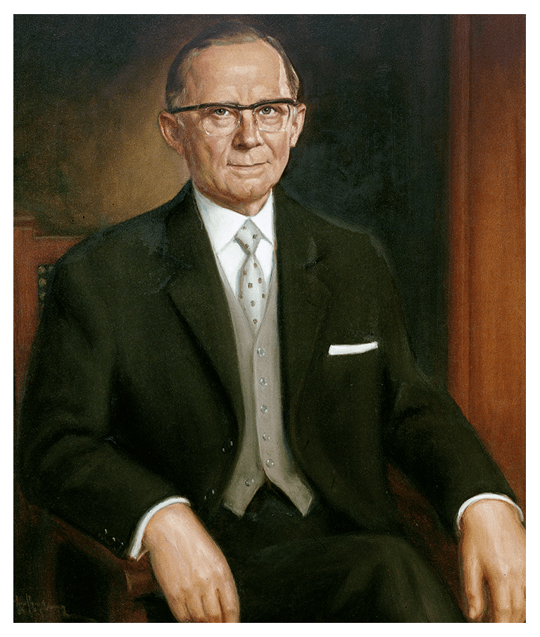 Gemälde welches Kurt Moschner abbildet 1946