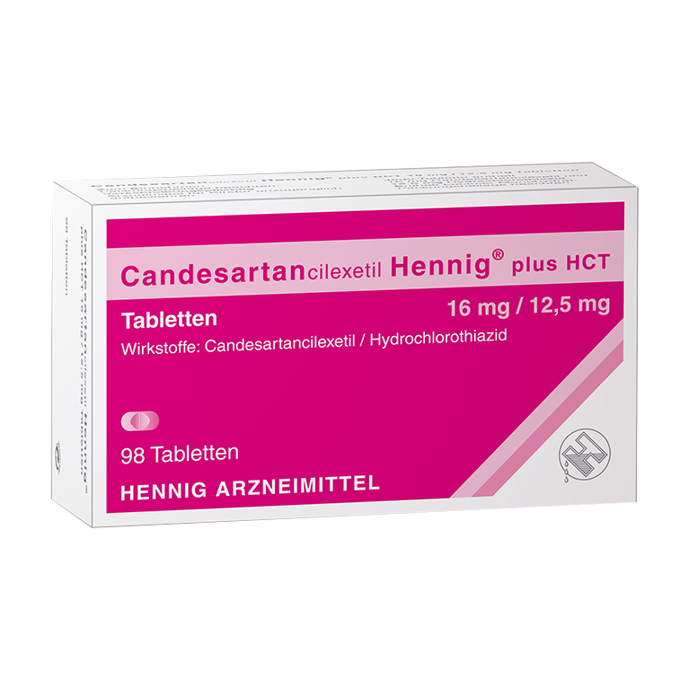 Candesartancilexetil Hennig<sup>®</sup> plus HCT