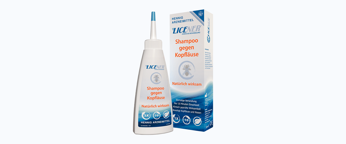 Licener Shampoo gegen Kopfläuse in Verpackung